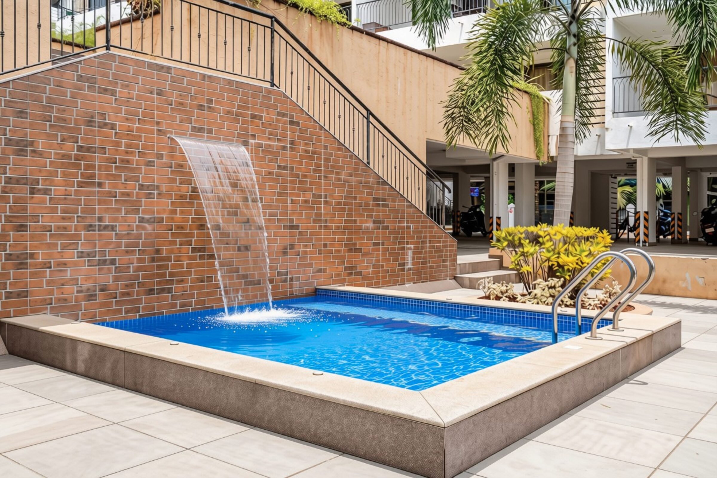 Waterfall pool