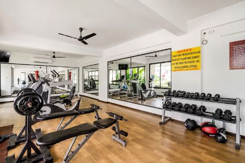 Fitness centre – free weights